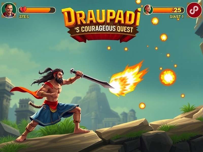 Draupadi S Courageous Quest Gameplay Screenshot