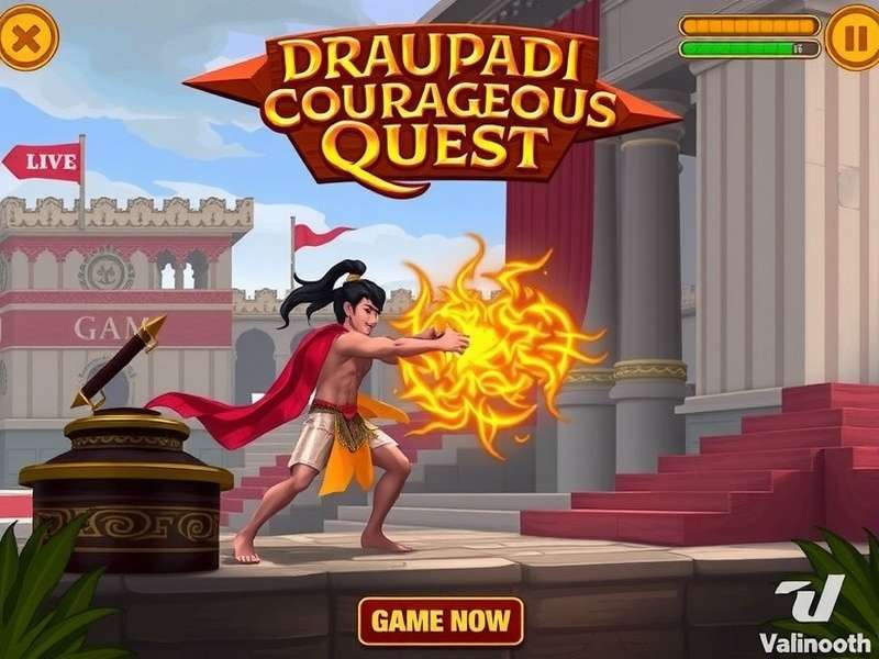 Draupadi S Courageous Quest Game Cover